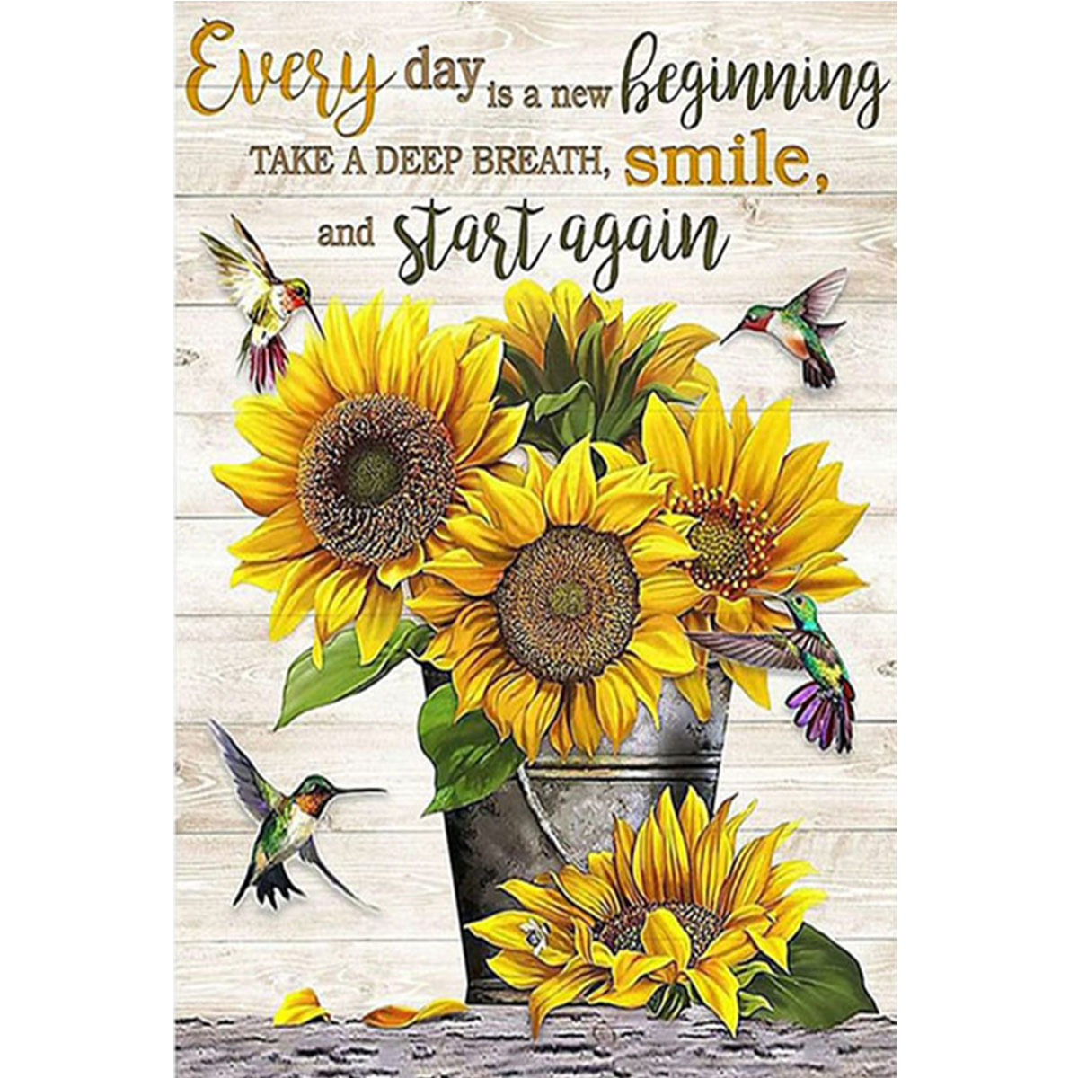 Art Craft For Adults - A Sunflower Diamond Painting Set, DIY