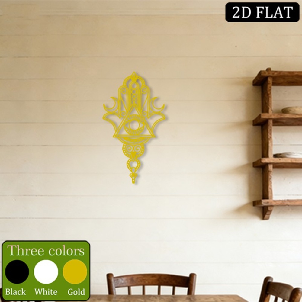 Art & Craft Tape - CIFBUY Metal Wall Art Hamsa Evil