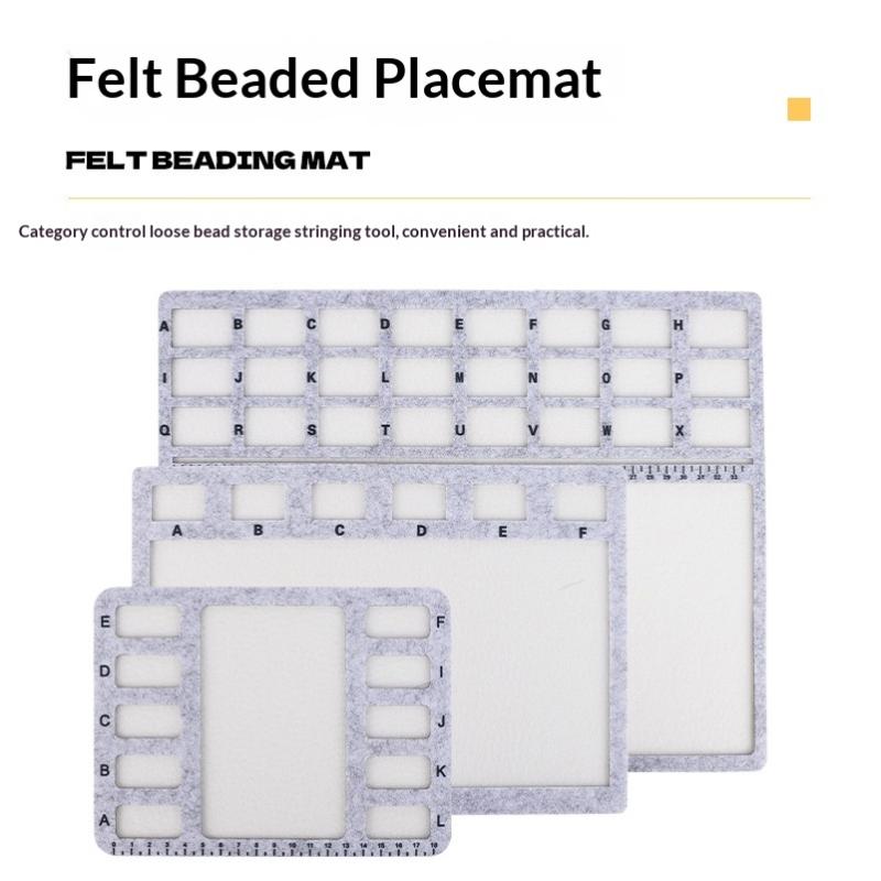 Art Craft And Design - Felt Beading Mat Rectangle Felt Bead