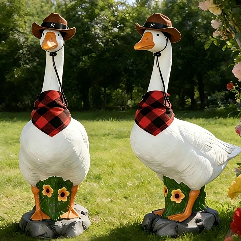 Art Craft Easter - Resin Crafts Statues Adjustable Swan Figurine