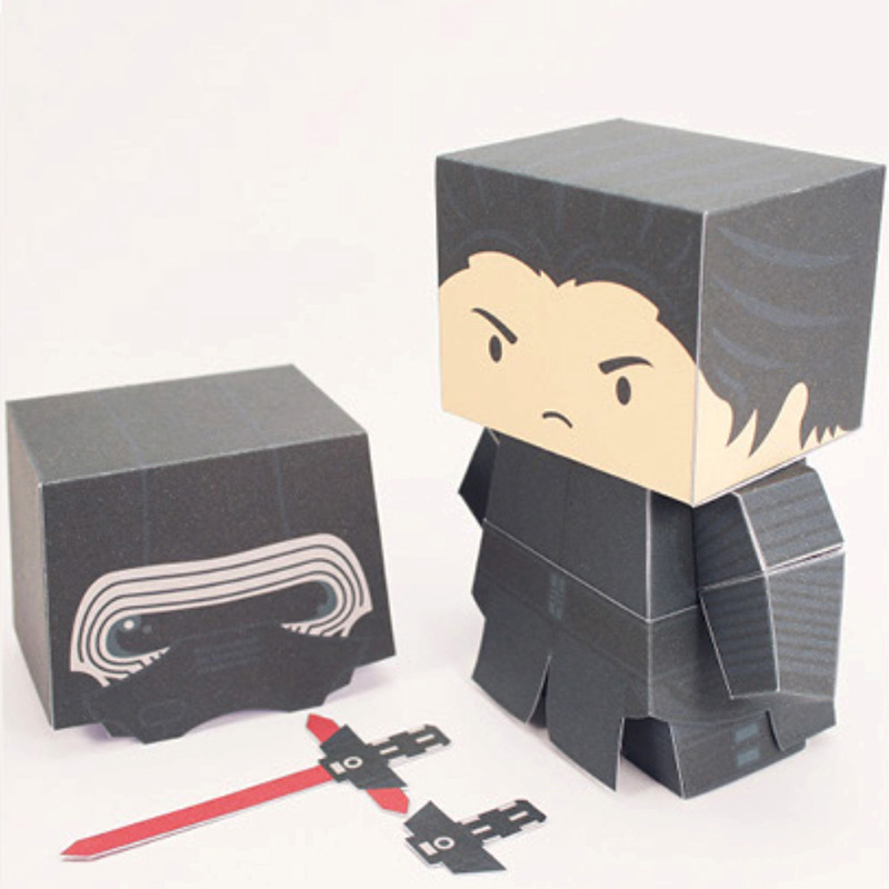 Art Craft Center - DARK APPRENTICE Paper Model Mini 3D