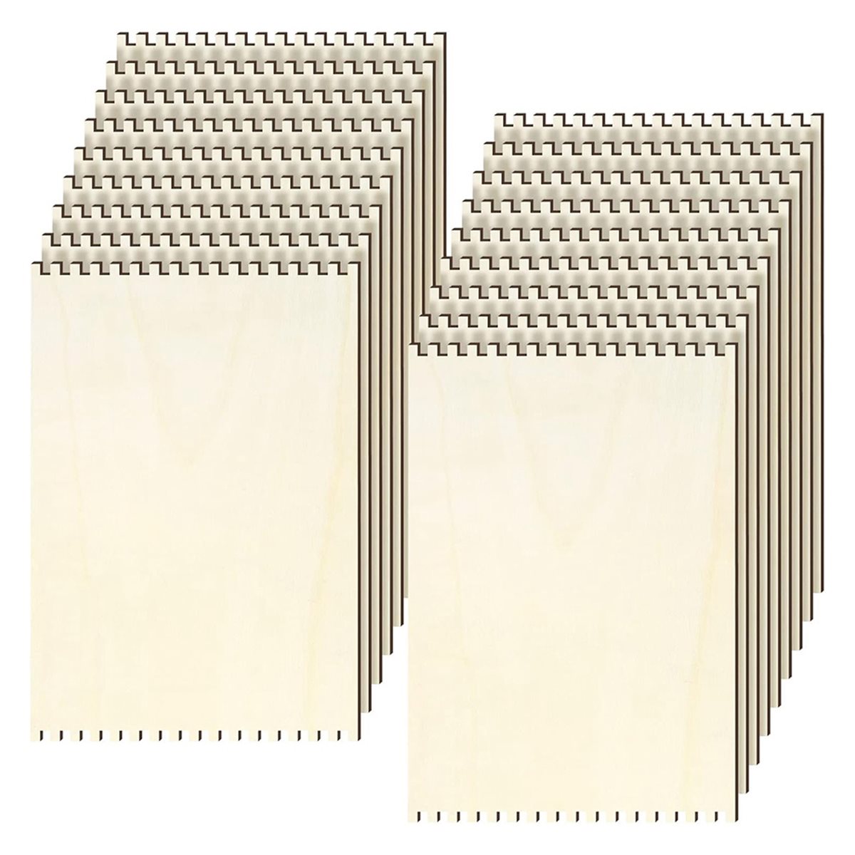 18 Pcs Beginners Wooden Notche - Art Craft For Adults 评论和价格