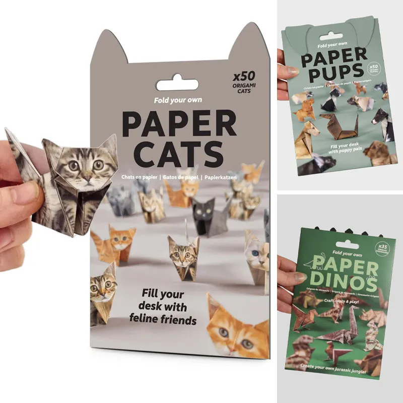 Creative DIY Paper Cats 50 She - Art Craft Dinosaur 评论和价格