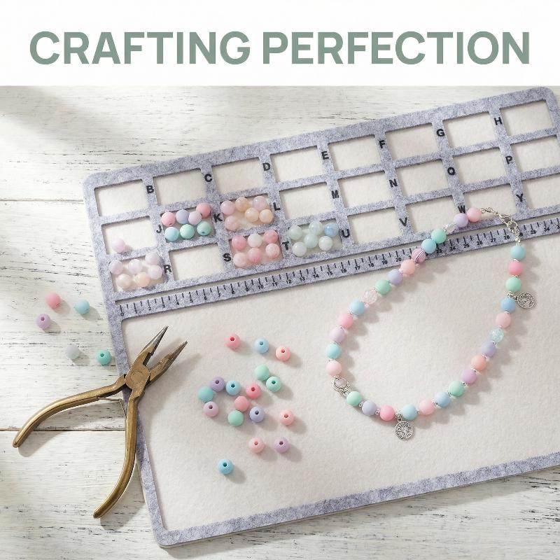 Felt Beading Mat Rectangle Fel - Art Craft And Design 评论和价格