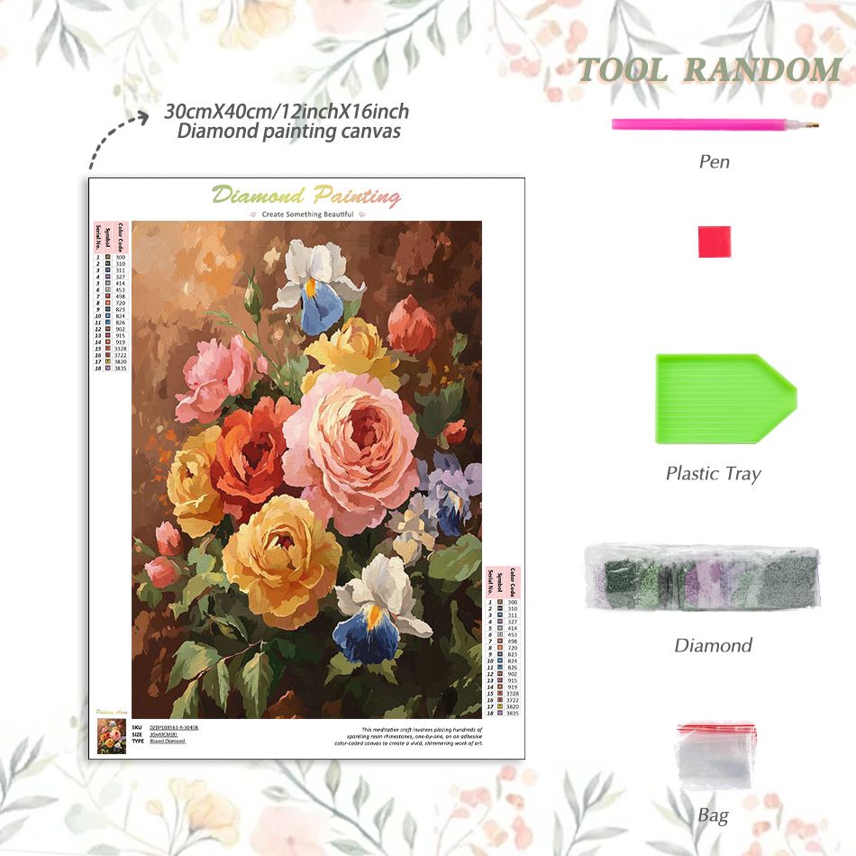 CHENISTORY Flower 5d Diamond P - Art Craft Ideas For Adults 评论和价格