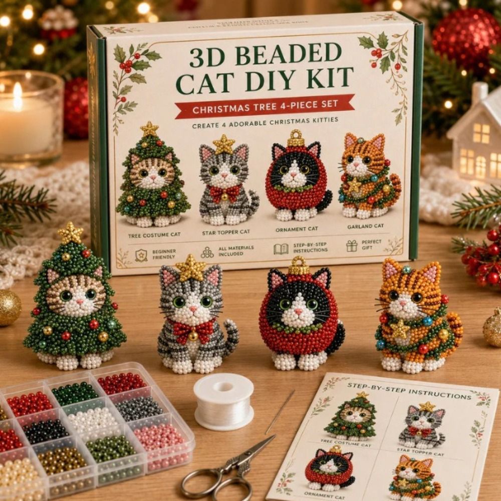 Tiny Beads 3D Beaded Animal Ki - Art Craft And Design 评论和价格