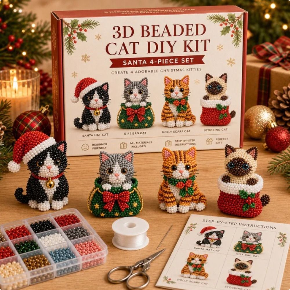 Tiny Beads 3D Beaded Animal Ki - Art Craft And Design 评论和价格