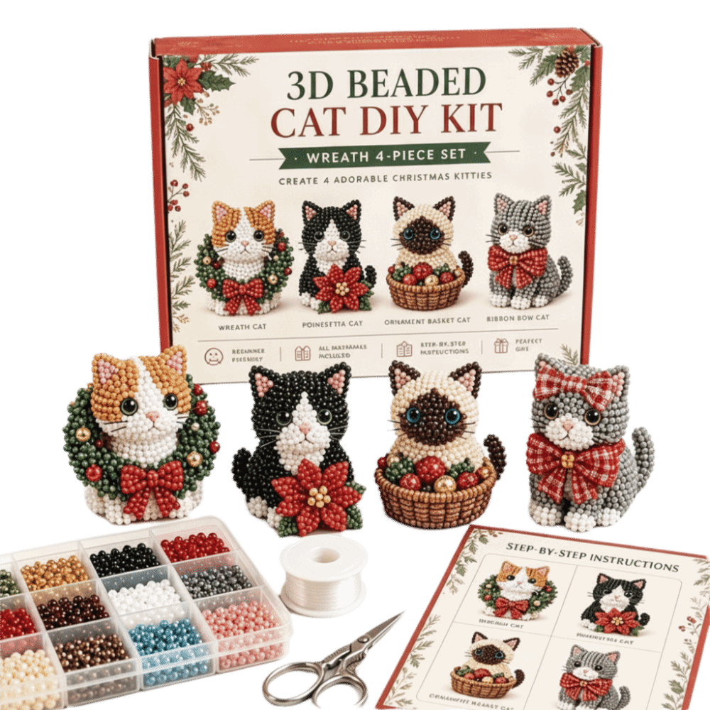 Tiny Beads 3D Beaded Animal Ki - Art Craft And Design 评论和价格