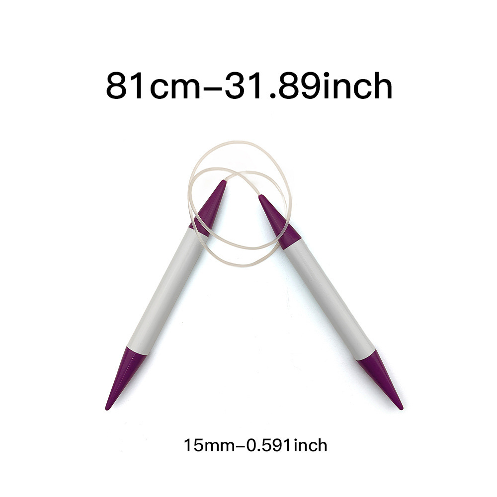 15mm 80mm Circular Needle Knit - Knitting Needle Circular 评论和价格