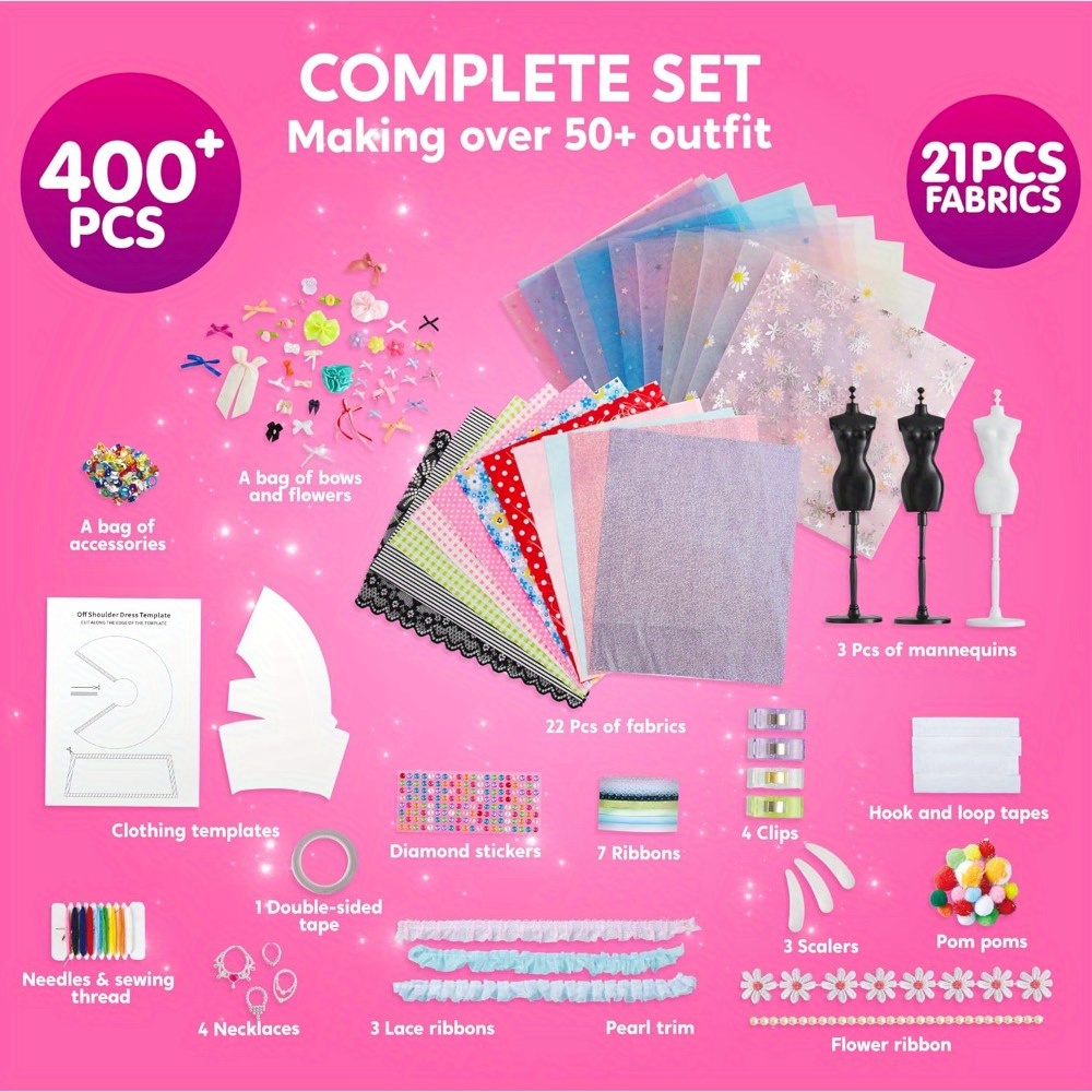 JOYFY 400+PCS Fashion Design C - Art Craft And Design 评论和价格