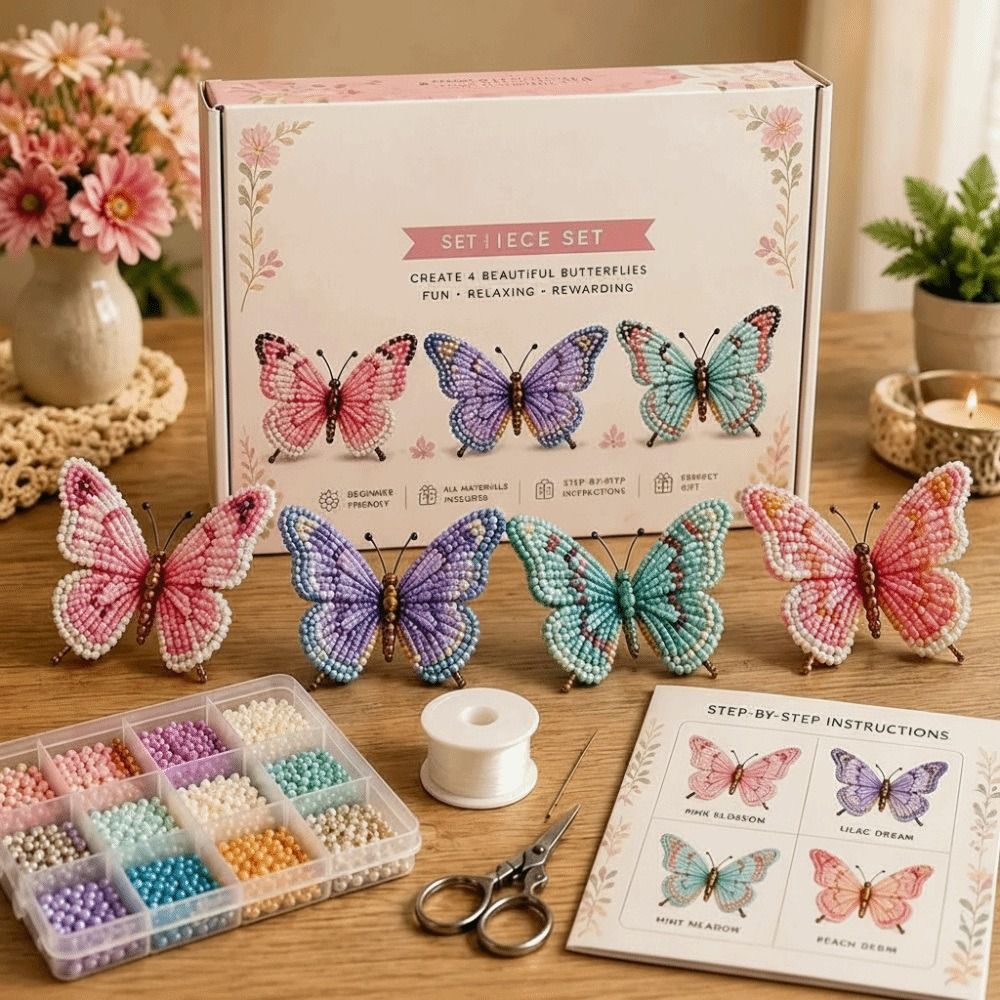 Tiny Beads 3D Beaded Animal Ki - Art Craft And Design 评论和价格