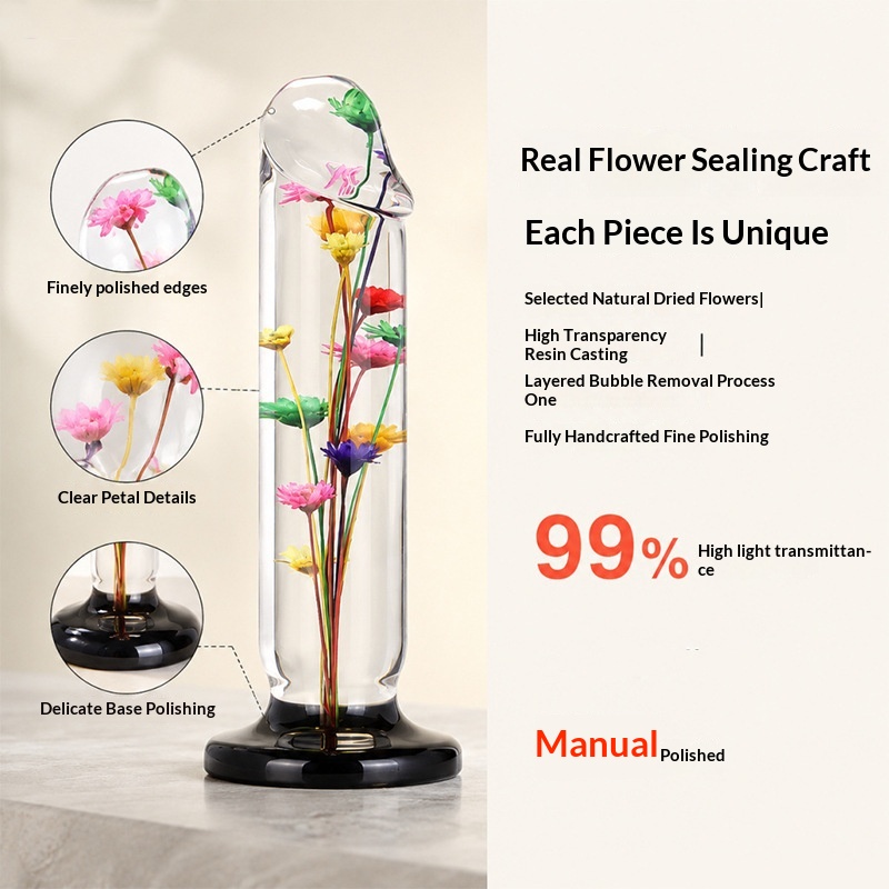 Creative Clear Resin Flower Ar - Art Craft Easter 评论和价格