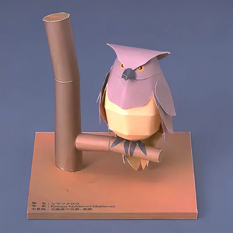 Blakiston's Fish Owls Origami  - Art Craft Center 评论和价格