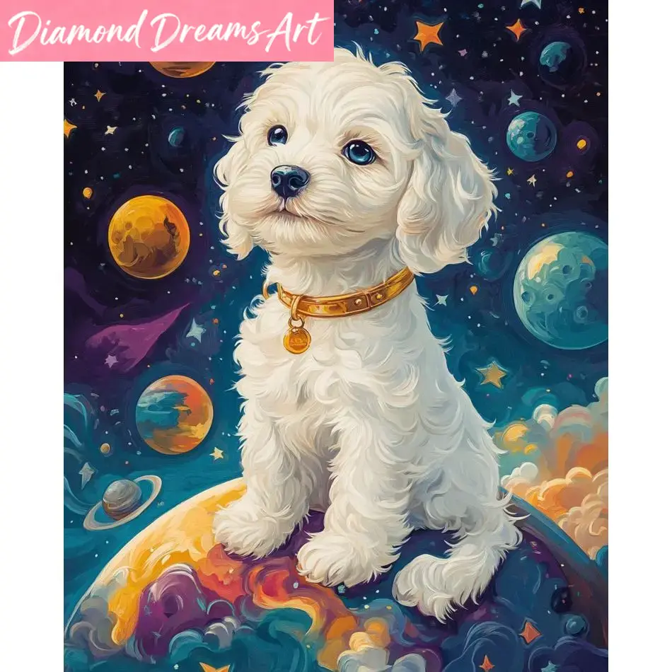 Frameless, Dog 5d Diamond Pain - Art Craft Ideas For Adults 评论和价格
