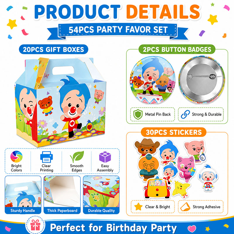 PLIM Cartoon Pattern Paper box - Art Craft Easter 评论和价格