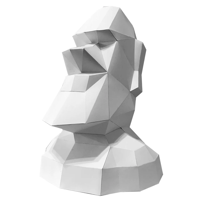 Large Size Easter Island Moai  - Art Craft Easter 评论和价格