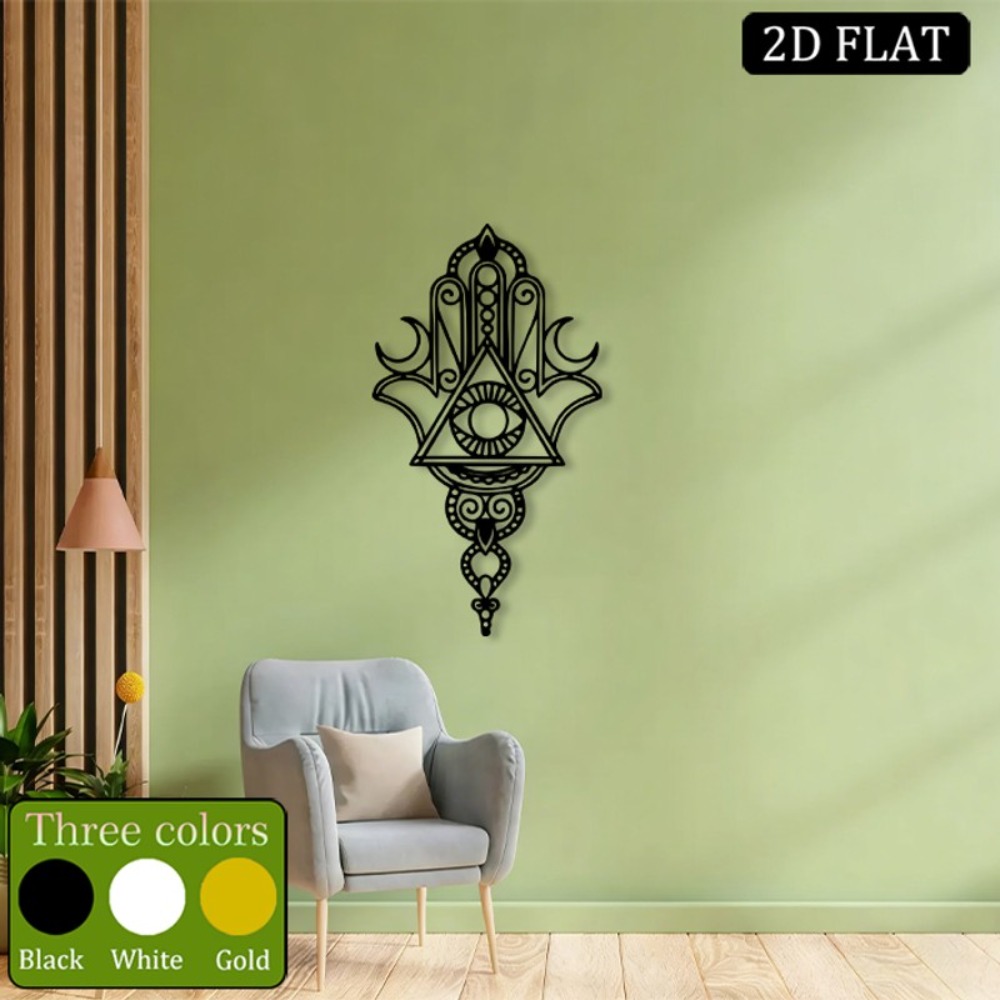 CIFBUY Iron Wall Art Hamsa Evi - Art & Craft Paper Quilling 评论和价格