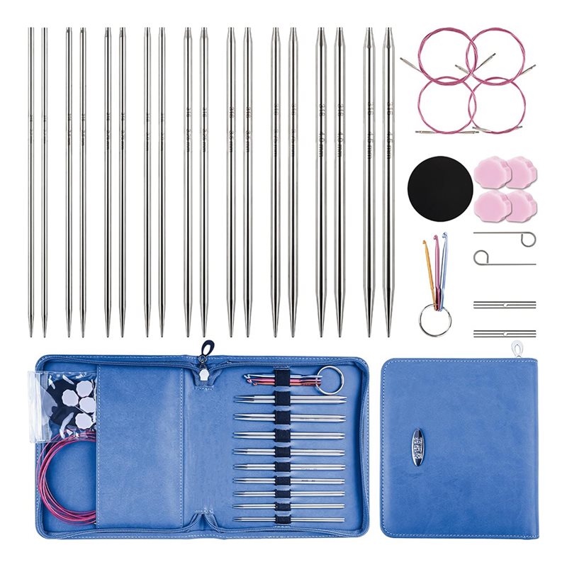 US Sizes 1, 1.5, 2, 2.5, 4, 5, - Knitting Needle Circular 评论和价格