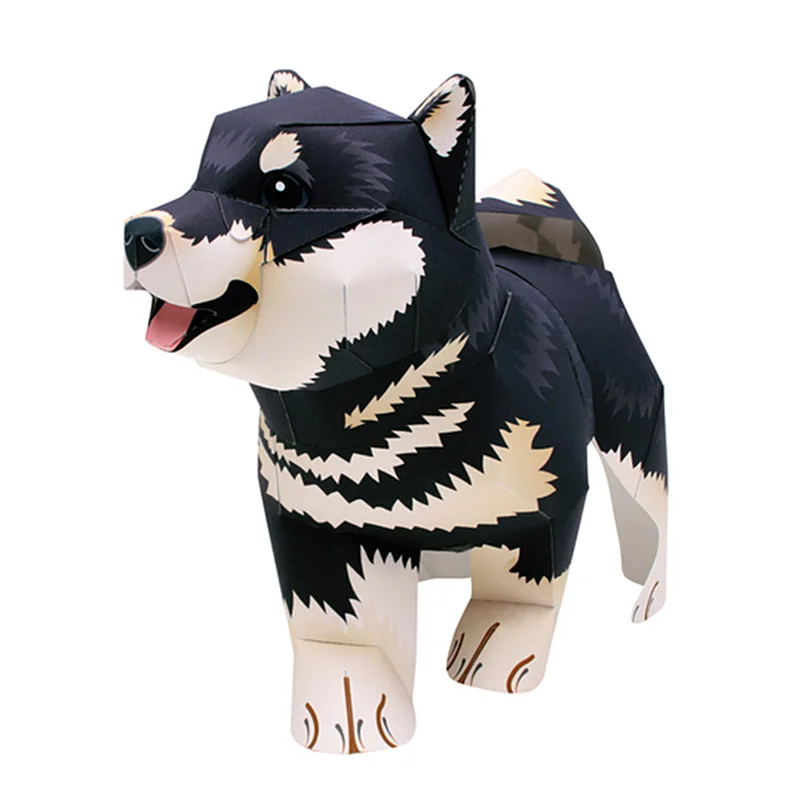 Black Shiba Inu Dog Handmade O - Art Craft Center 评论和价格