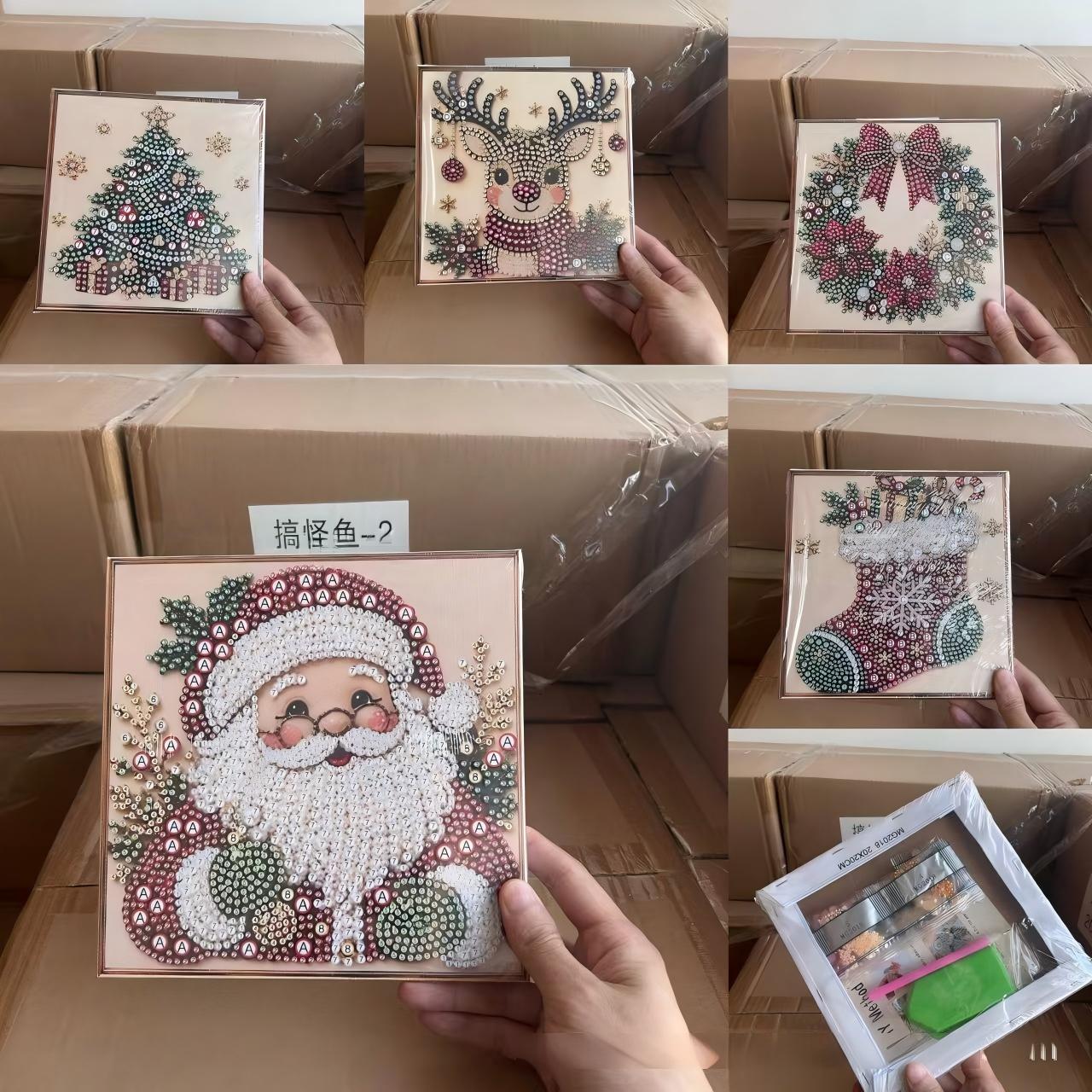 Christmas Pearl Diamond Painti - Art Craft Gifts For Adults 评论和价格