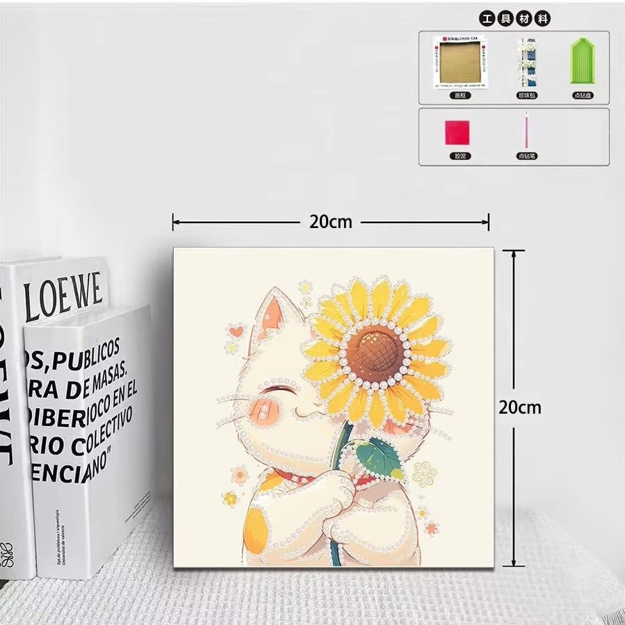Owl Diamond Pearl Art DIY Pain - Art Craft Gifts For Adults 评论和价格