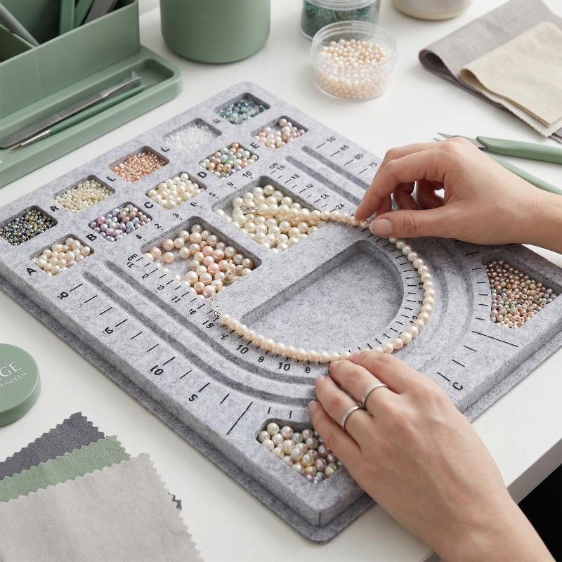 Felt Beading Mat Rectangle Fel - Art Craft And Design 评论和价格