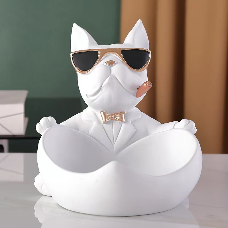Cool Dog Statue Bulldog Statue - Art And Craft Sunglasses 评论和价格