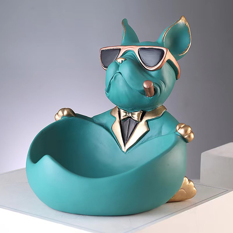 Cool Dog Statue Bulldog Statue - Art And Craft Sunglasses 评论和价格