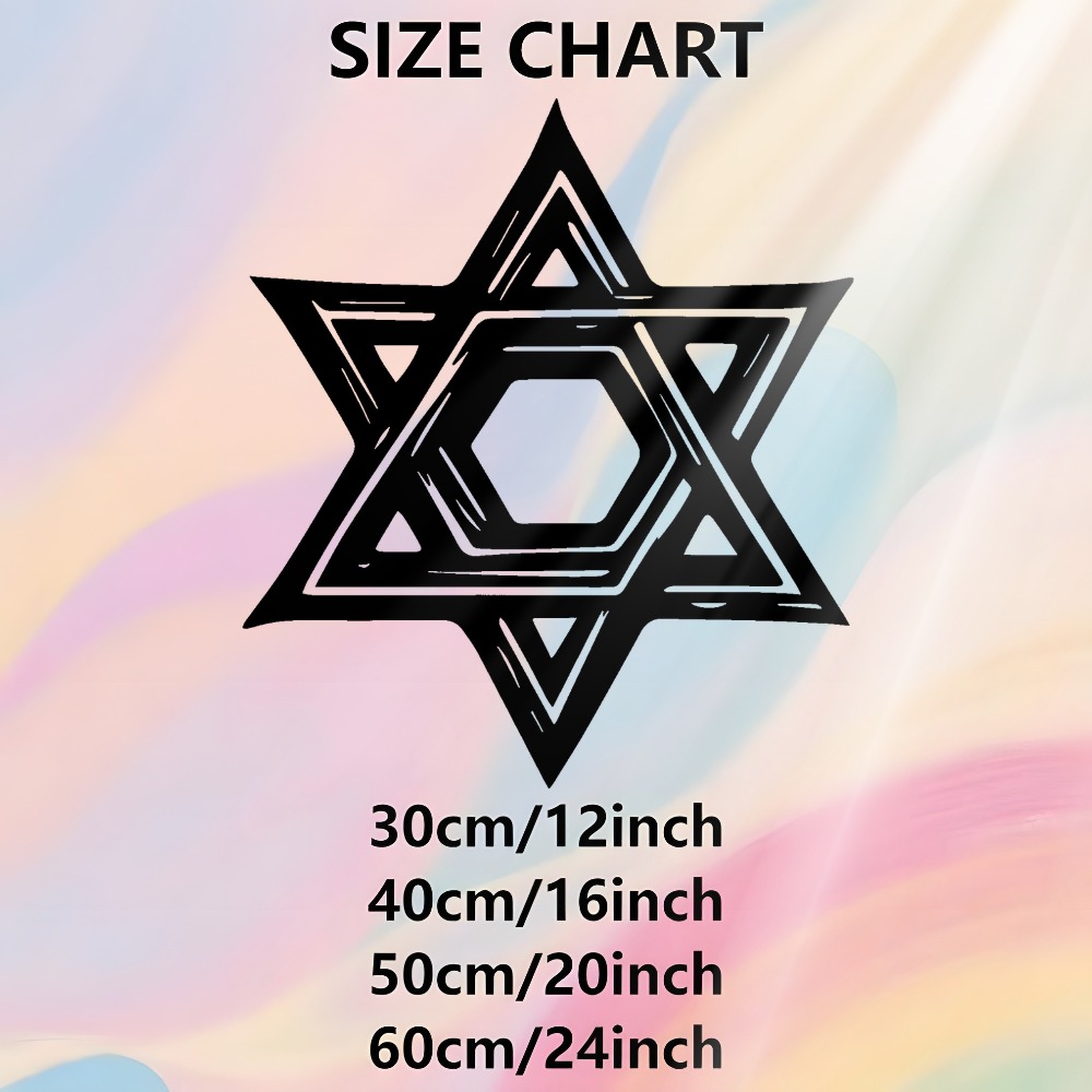 CIFBUY Iron Wall Art Star of D - Art & Craft Tape 评论和价格
