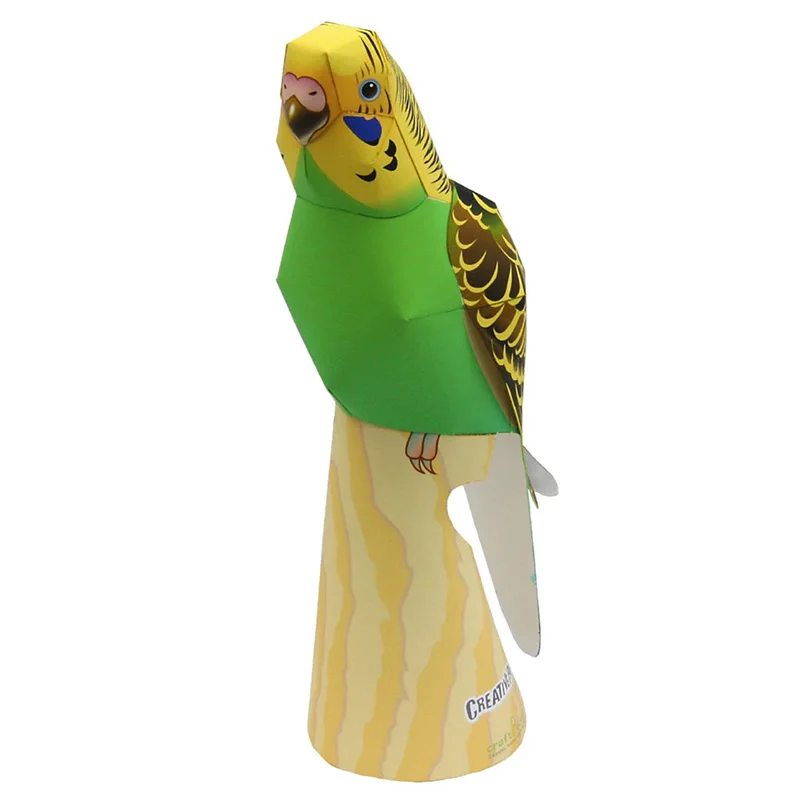 Budgerigar Parrot Bird Handmad - Art Craft Center 评论和价格