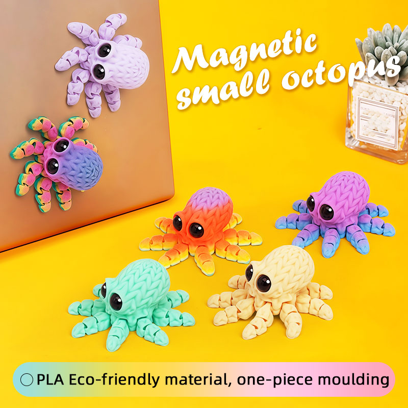 Adorable 3D Printed Octopus Fr - Art Craft Easter 评论和价格