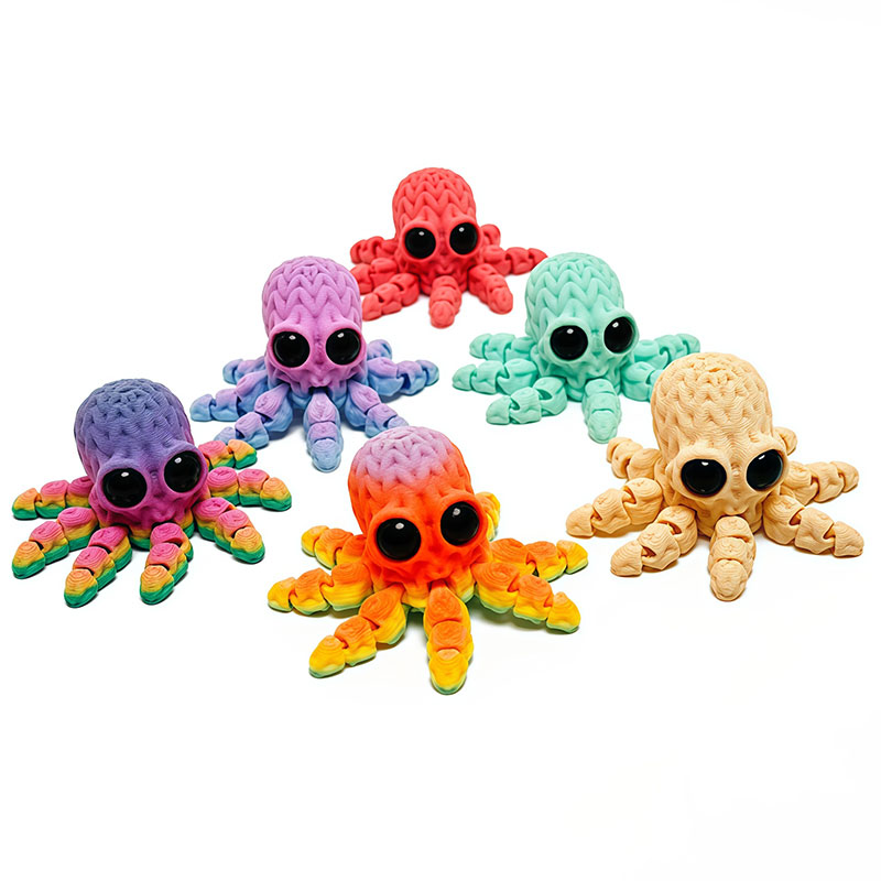 Adorable 3D Printed Octopus Fr - Art Craft Easter 评论和价格