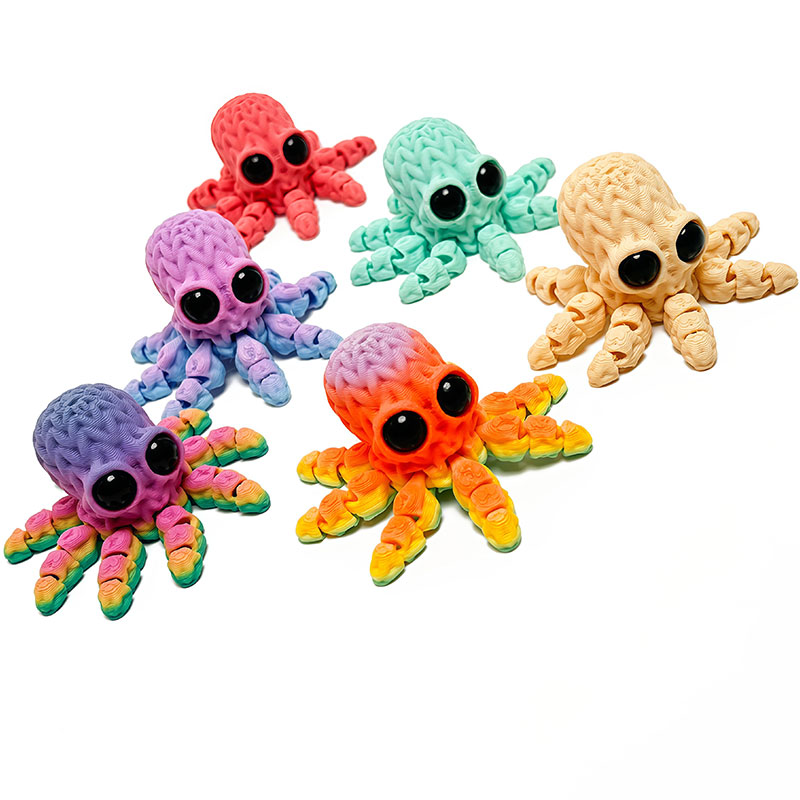 Adorable 3D Printed Octopus Fr - Art Craft Easter 评论和价格