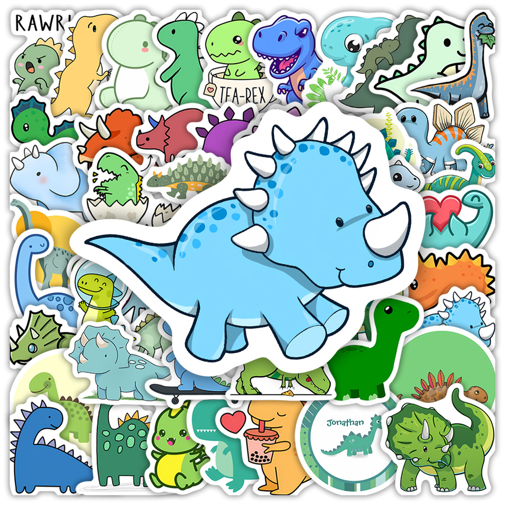 Funny Dinosaur Stickers DIY Gi - Art Craft Dinosaur 评论和价格