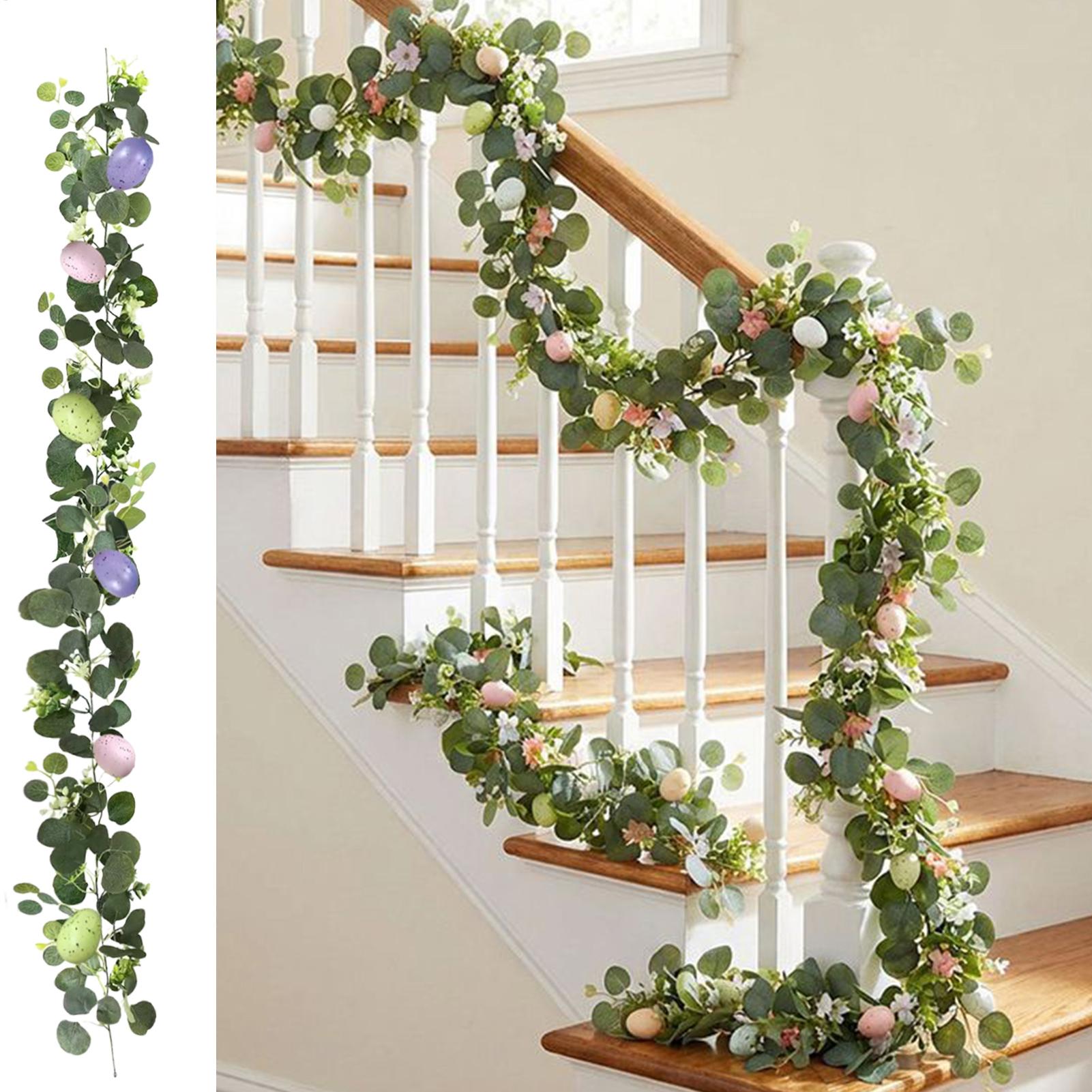 Easter Garland Artificial Euca - Art Craft Easter 评论和价格