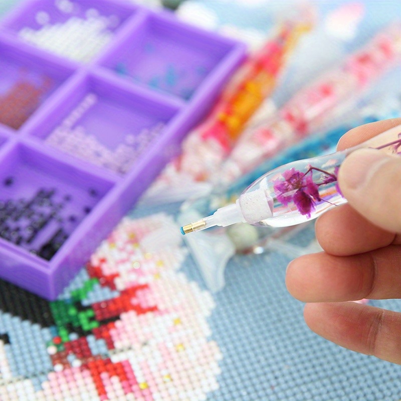 1set Flower Design Resin 5D Di - Art Craft And Design 评论和价格