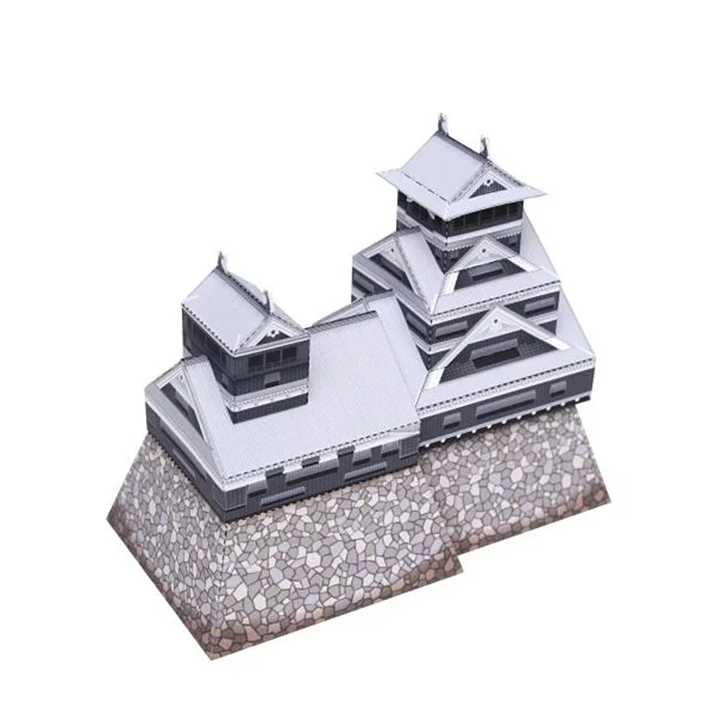 Japan Kumamoto Castle Folding  - Art Craft Center 评论和价格