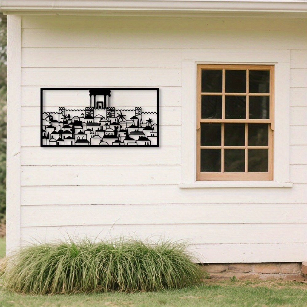 CIFBUY Metal Wall Art Jerusale - Art & Craft Tape 评论和价格